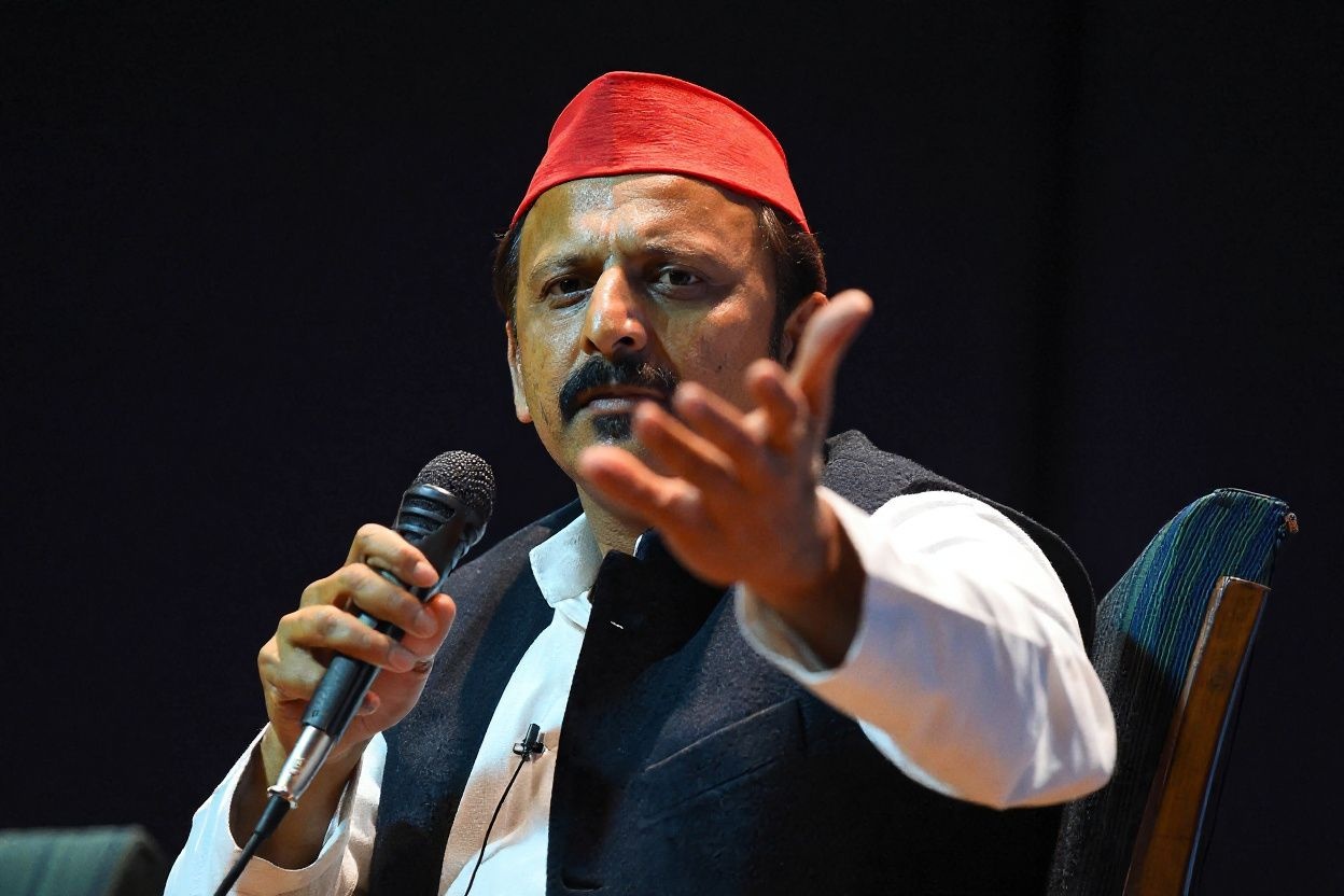 Akhilesh Yadav, leader of India’s Samajwadi Party, graduated with a Master’s in Environmental Engineering from the University of Sydney. Source: Chandan Khanna /