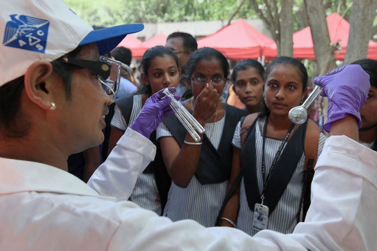 Source: Indian students overwhelmingly prefer STEM programmes in the US over other courses due to high-quality research and post-graduation opportunities. Source: Manjunath Kiran/