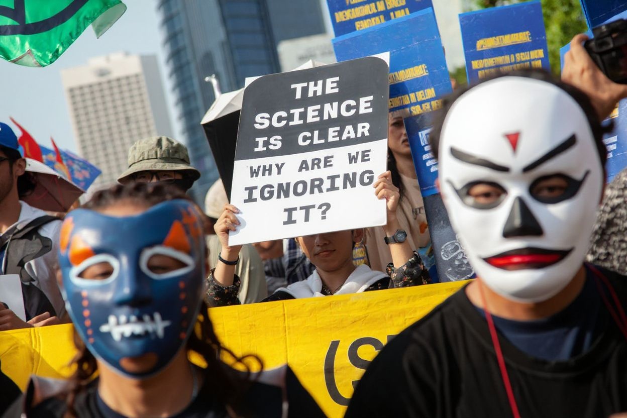 The climate crisis discriminates no one.