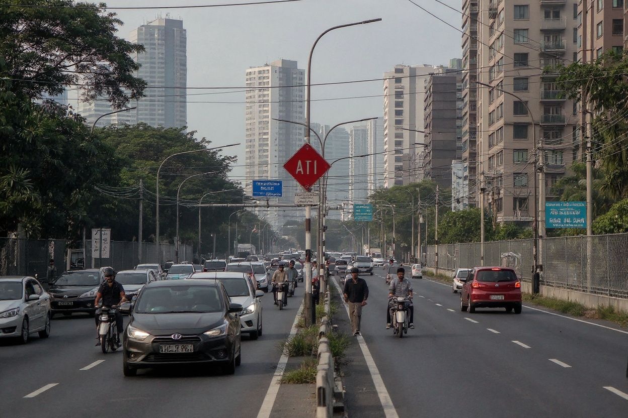Commuters travel on main roads during an afternoon rush hour in Jakarta. Source: Bay Ismoyo/