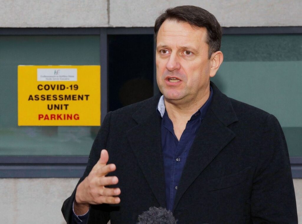 Deputy prime minister Leo Varadkar warns of a massive third wave this January. Source: Irish Government/