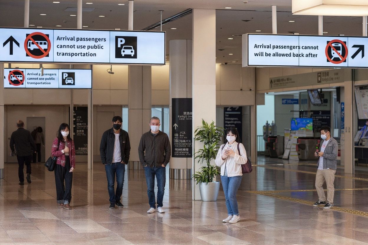 Other international students (that make up 90% of the country) will be allowed back in after. Source: Charly Triballeau/