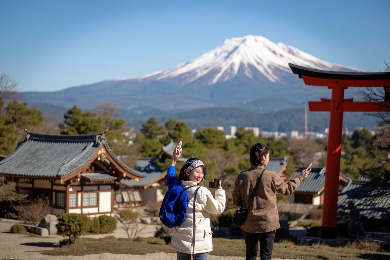 Besides a great education system, Japan is one of the prettiest countries in the world to study in. Source: