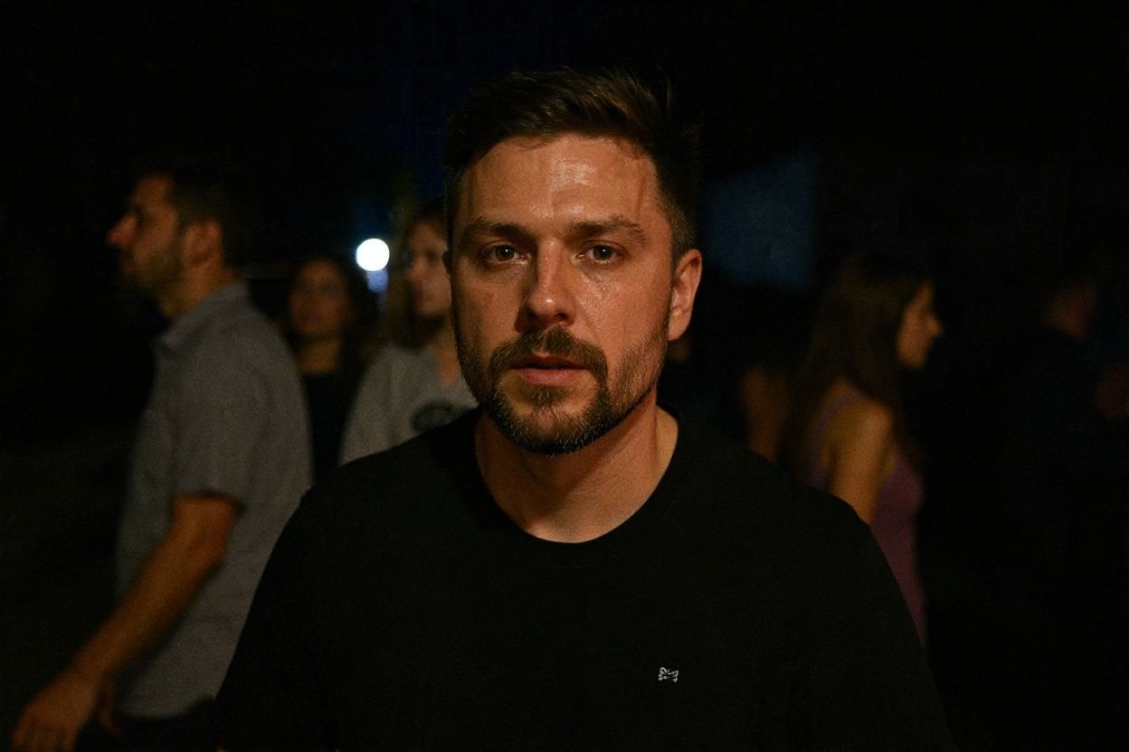 Anything can happen on a dark street in a crowd. Source: