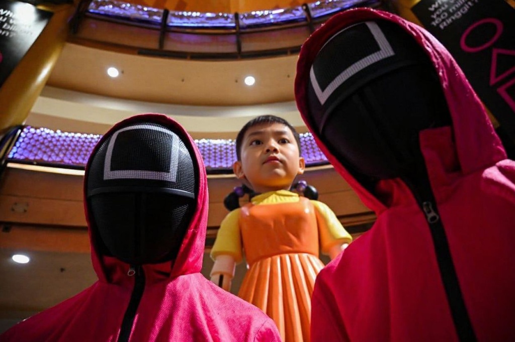 Squid Games is a popular Netflix show which people watched all over the world. Try watching it without subtitles to see how much you understand. Source: Mohd Rasfan /