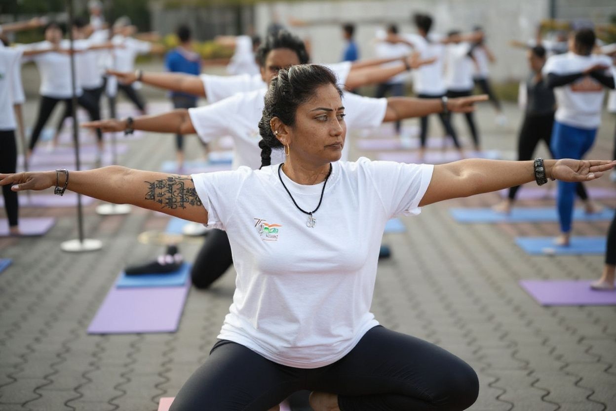 Yoga is one of the many exercise options you can take up.