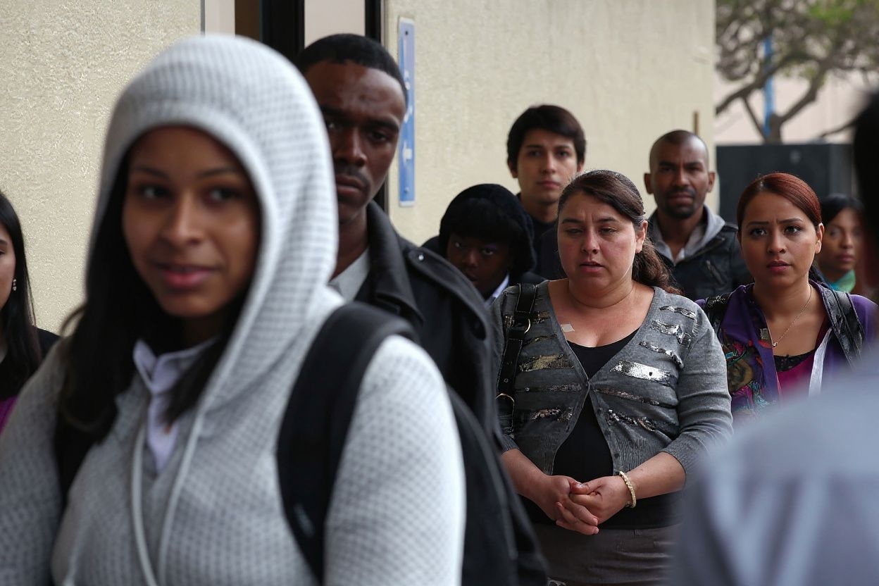 Job placements can be challenging to secure for international student graduates in Canada, as employers tend to favour local applicants. Source: Justin Sullivan/Getty Images/