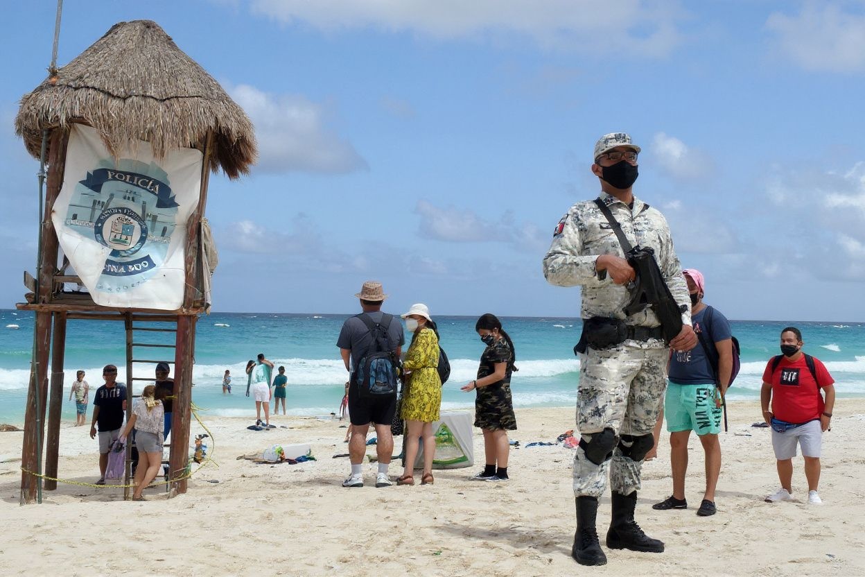 Safety is a big concern for many tourists when travelling in Mexico due to the crimes committed in the country. Source: