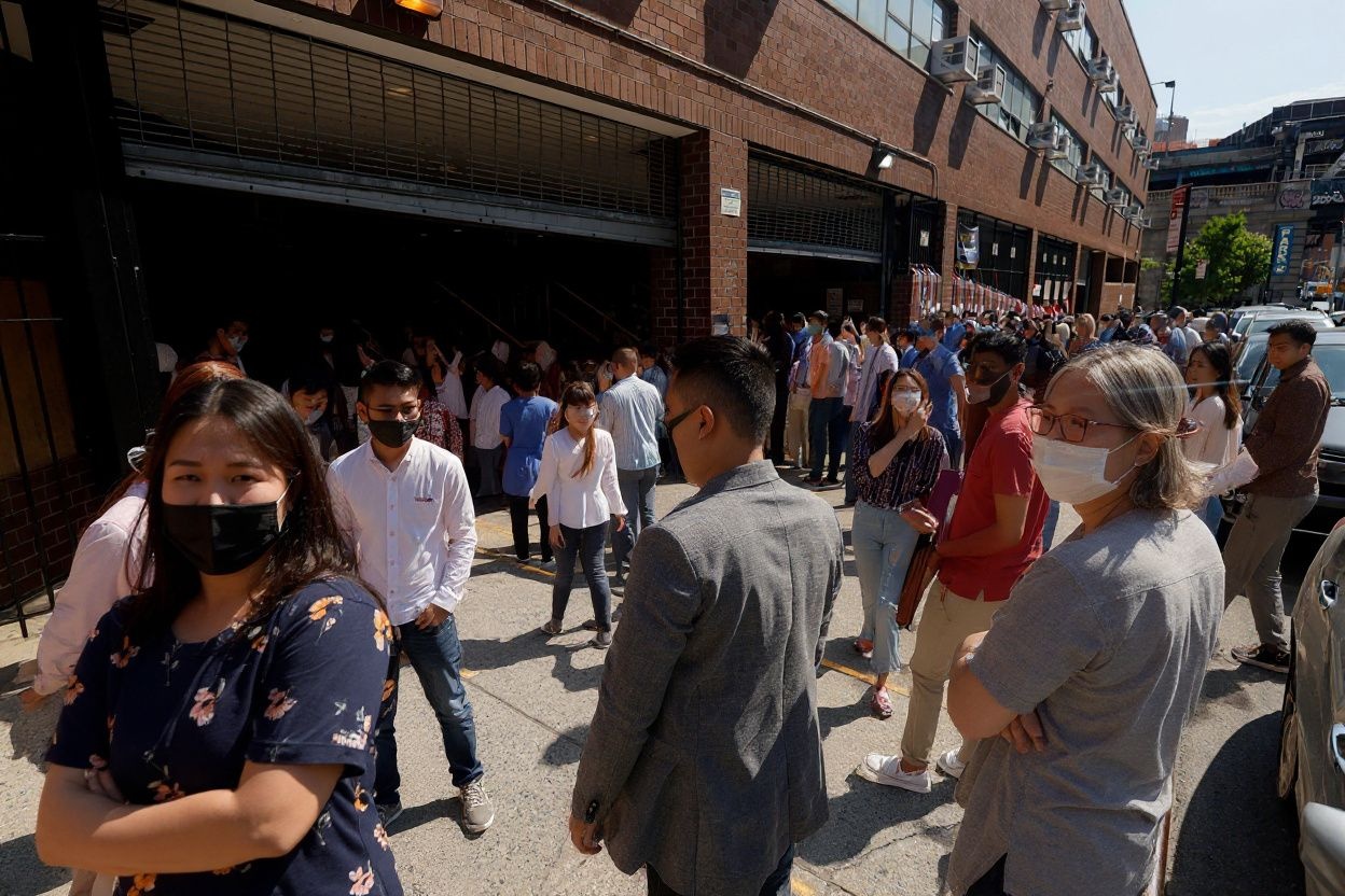 “I started off leading about 35 people – many of them had taught me – and they were proud to showcase to their current students where languages could take you,” Wang says. Source: Michael loccisano/
