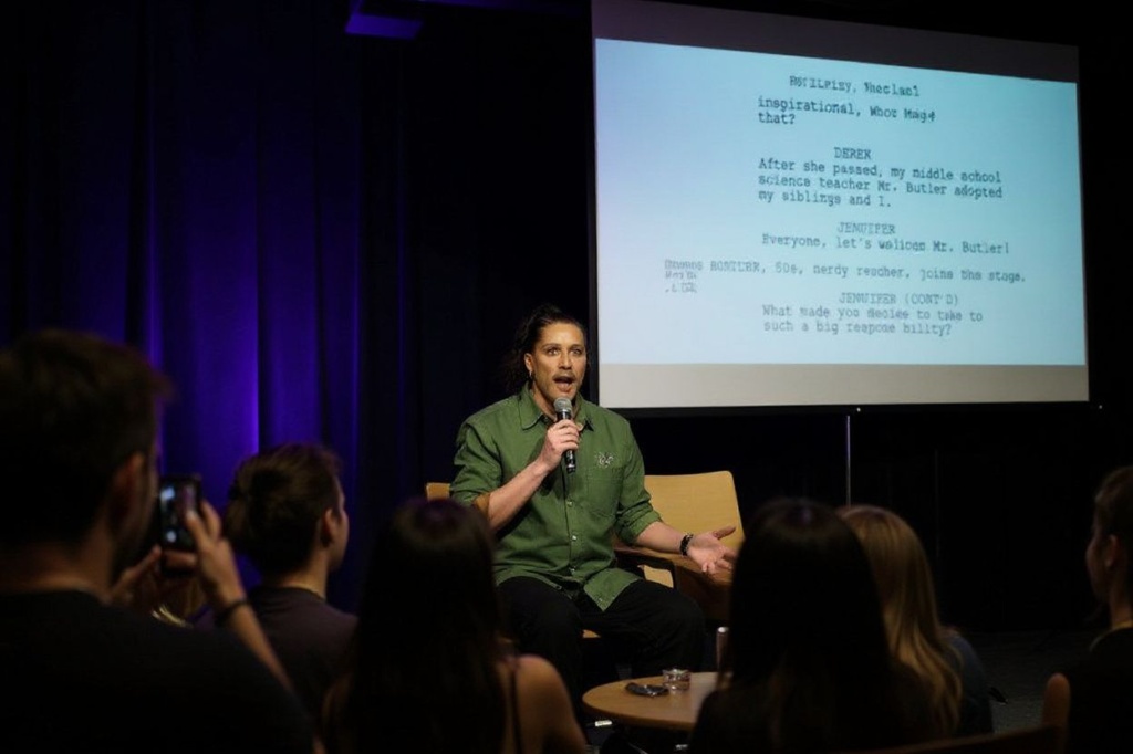 LOS ANGELES, CALIFORNIA – NOVEMBER 11: Robin Thede speaks onstage at “Robin Thede Tells Us How To Write Comedy Gooder” during New York Magazine’s Vulture Festival LA at Goya Studios on November 11, 2023 in Los Angeles, California.   Tommaso Boddi/Getty Images for VOX Media/ (Photo by Tommaso Boddi / GETTY IMAGES NORTH AMERICA / Getty Images via )