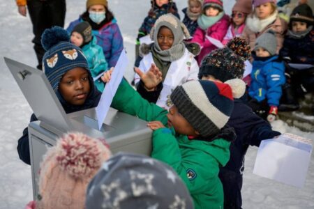 Swiss preschoolers engage in 'citizenship project' to learn democracy