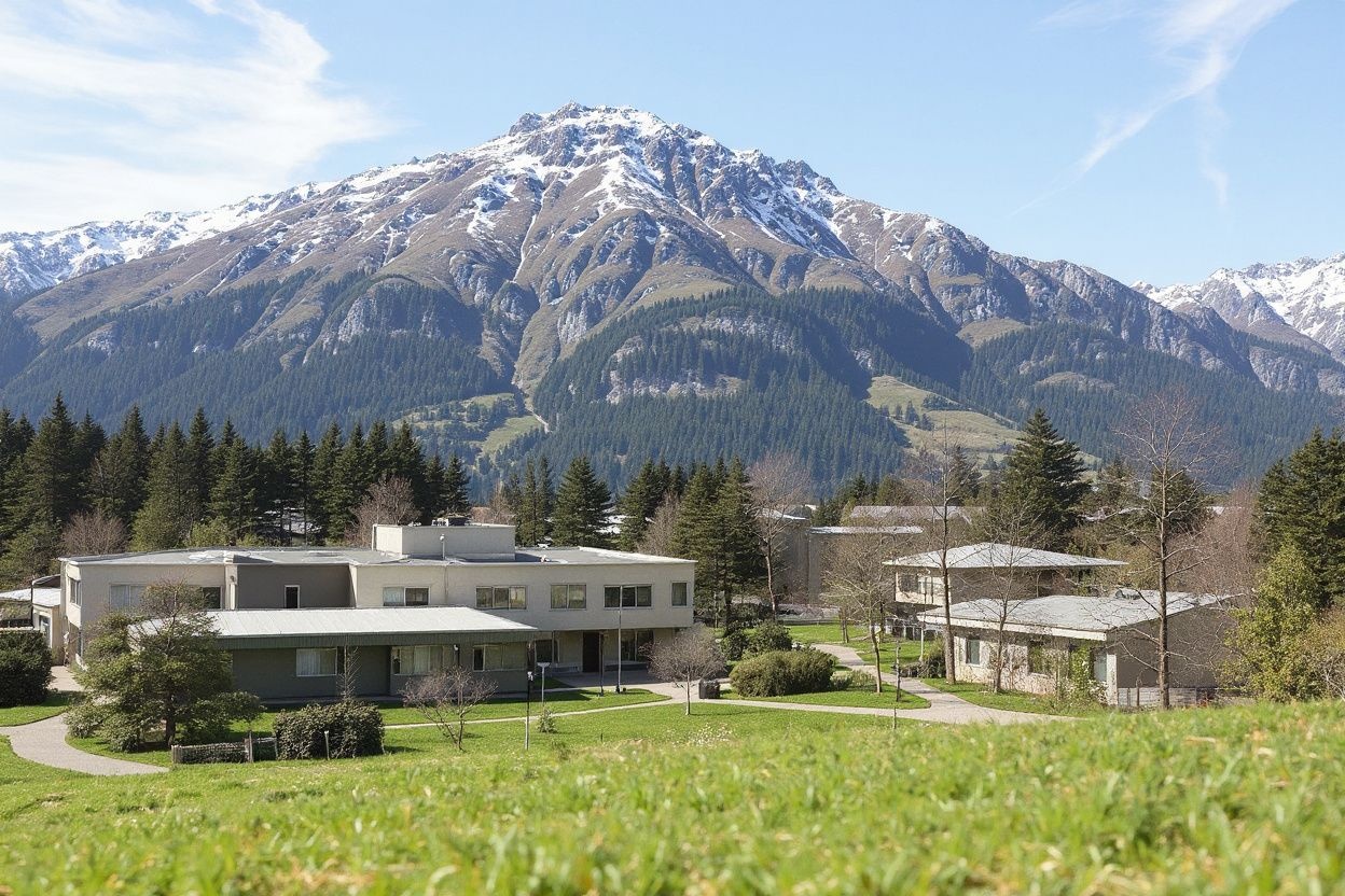 One of the cheapest universities in New Zealand has this view for you — you just have to figure out which school it is. Source: