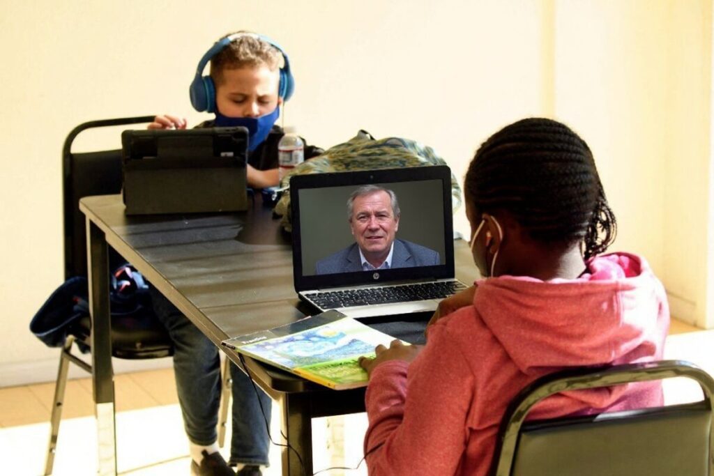 “This inequality will become worse with the pandemic,” said Custode. Source: Patrick T. Fallon/