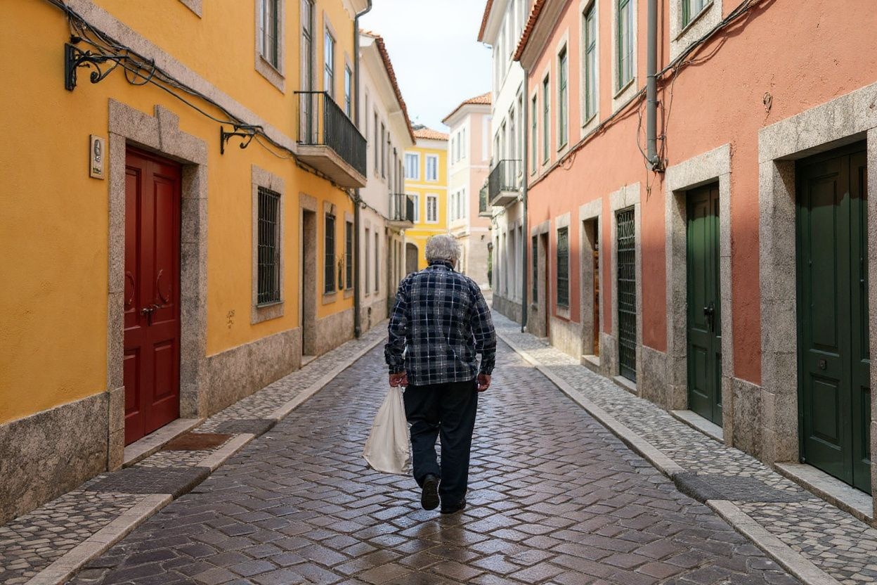 Portugal is home to an outstanding array of cultural and history architecture., shot on Nikon D850, 35mm f/1.8 lens, RAW photograph, unedited, candid moment, natural lighting, photojournalistic style | NEGATIVE: AI generated, artificial, computer generated, digital art, 3d render