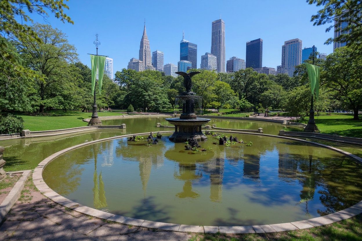 Visit Central Park for a refreshing start to your New York trip.