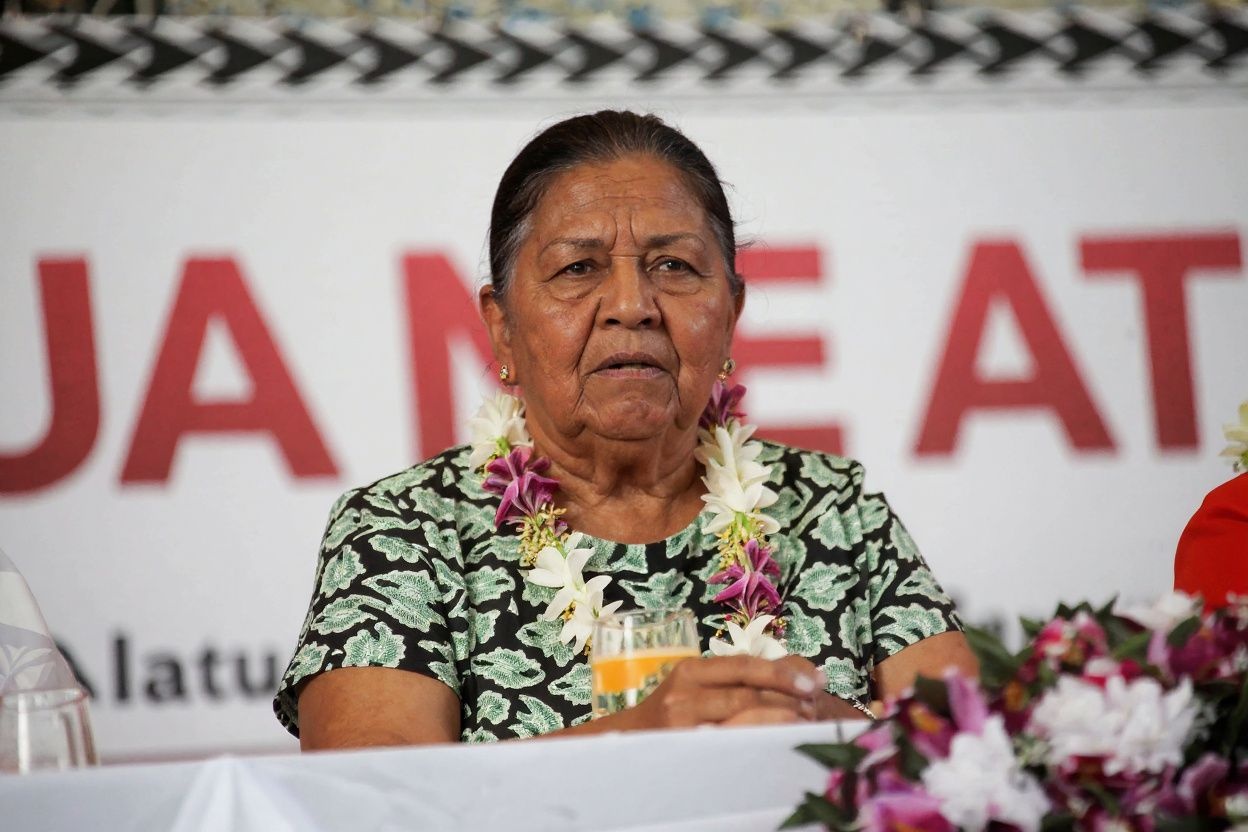 Samoa opposition leader Fiame Naomi Mata’afa — a veteran powerbroker with ties to island royalty — has spurred a seismic political shift her Pacific nation, putting her on the verge of becoming its first female prime minister. Source: Faatuatua I le Atua Samoa ua Tasi /