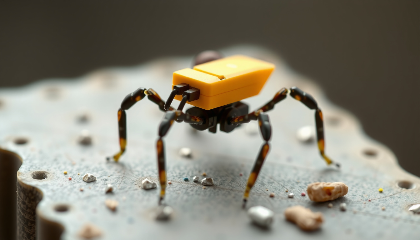 This handout computer generated imaged from a 3D software obtained on August 26, 2020 and released by Cornell University/Christoph Hohmann shows a microscopic four-legged robot. – Scientists have created an army of microscopic four-legged robots too small to see with the naked eye that walk when stimulated by a laser and can be injected into the body through hypodermic needles, a study said on August 26, 2020. Cornell University is one of the few top tier engineer schools with other top tier schools in it., shot on Nikon D850, 35mm f/1.8 lens, RAW photograph, unedited, candid moment, natural lighting, photojournalistic style | NEGATIVE: AI generated, artificial, computer generated, digital art, 3d render