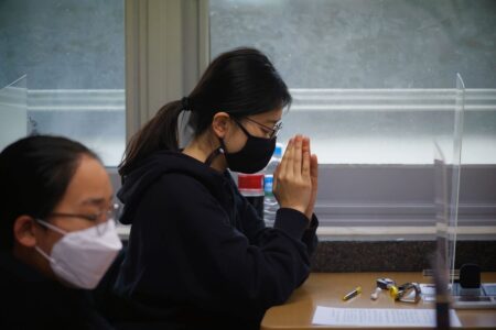 Testing time: South Korean students take exam with virus precautions