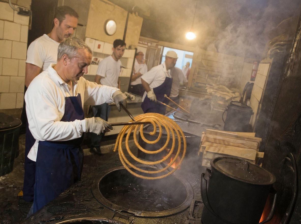 Those with a sweet tooth should certainly try churros while in Spain — one of the best countries for study abroad . Source: Jaime Reina /