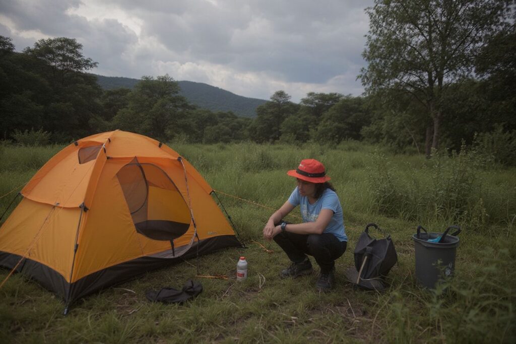 One of the best summer jobs for students is as a field assistant, where you’ll get paid to camp and collect data. Source: Jorge Guerrero/