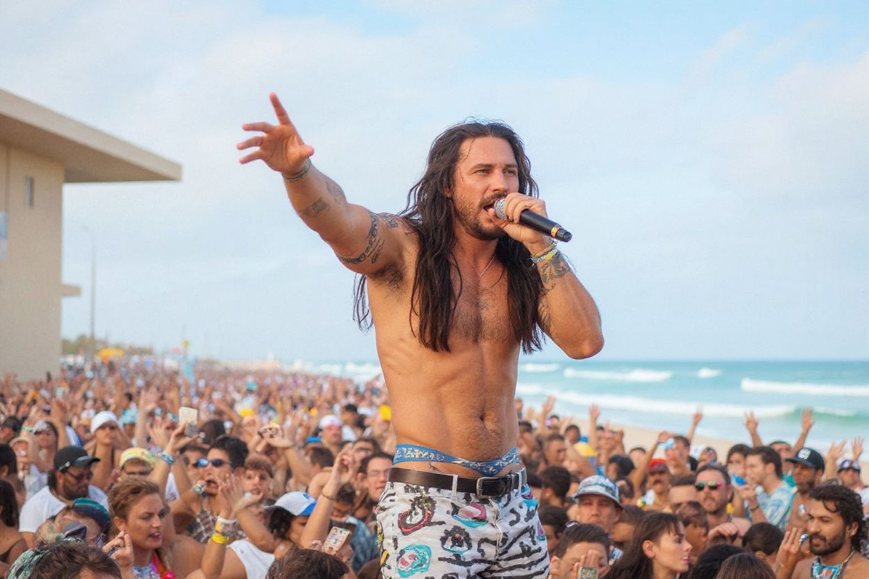 South Padre Island has welcomed performers like Steve Aoki for spring break.