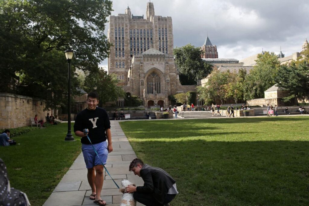 Yale University recently slammed US News for their less inclusive university ranking methodology. Yana Paskova /