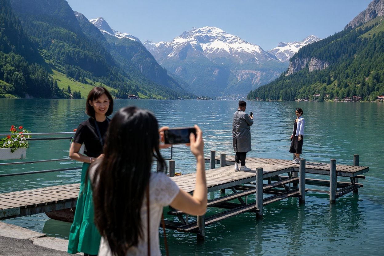 A perk of living in Switzerland is that you’ll be surrounded by breathtaking sceneries 24/7. Image source: