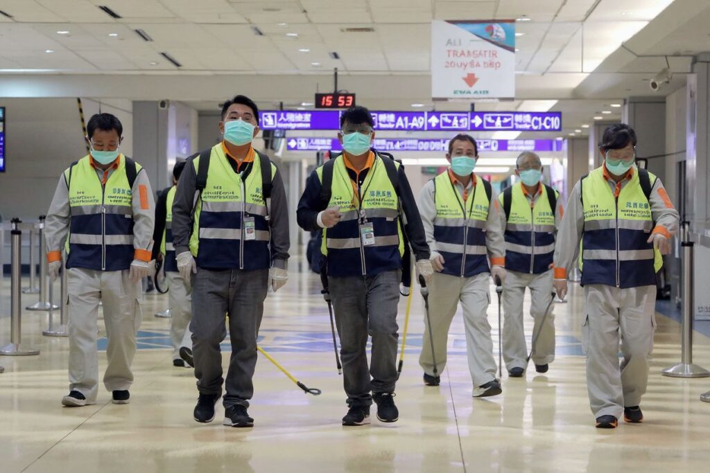 Taiwan imposed a ban on foreign travellers in May, followed by a pause in the processing of visas as the country rose to Level 3 of the pandemic alert. Source: Chen Chi-chuan/