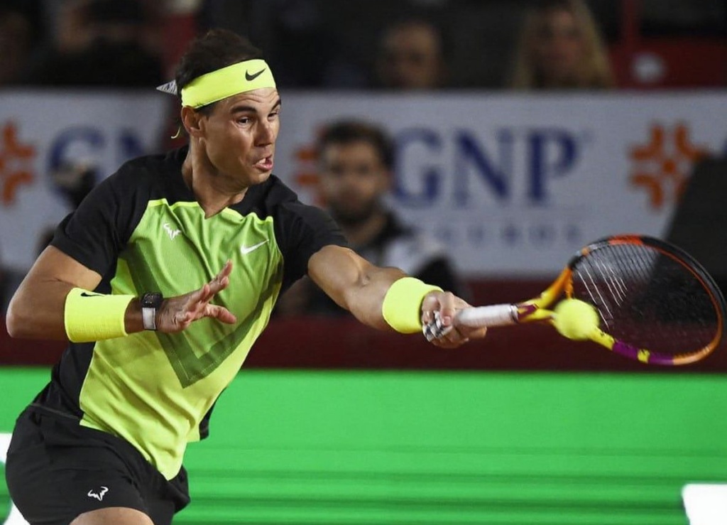 Naturally Spanish player Rafael Nadal has a strong command over Spanish words. Claudio Cruz /