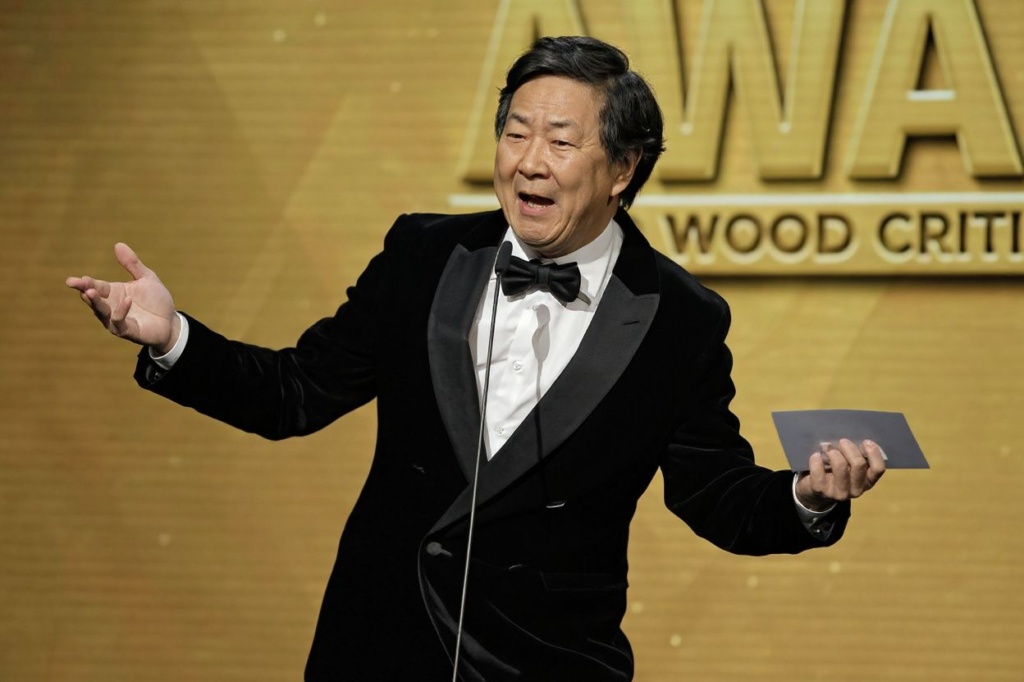 Ken Jeong performing on stage. Source: