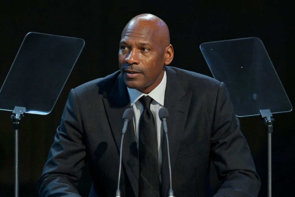 Michael Jordan, a businessman and retired American former professional basketball player has a current net worth of US.6 billion and studied to get his bachelor’s degree at the University of California. Source: Kevork Djansezian/