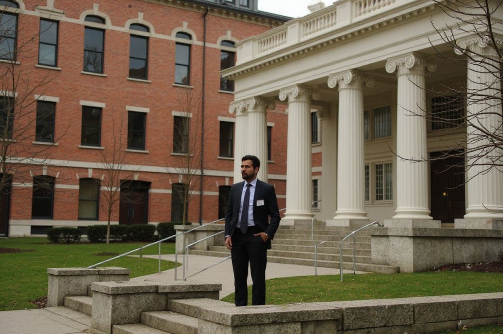 Harvard Business School is where Brahmal Vasudevan pursue his MBA. Source: Craig Barritt/Getty Images for Tommy Hilfiger/