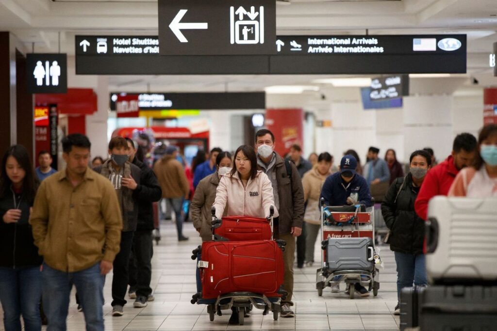 Many international students are now overwrought by the months-long visa processing time for Canada, which has derailed their study plans. Source: Cole Burston/