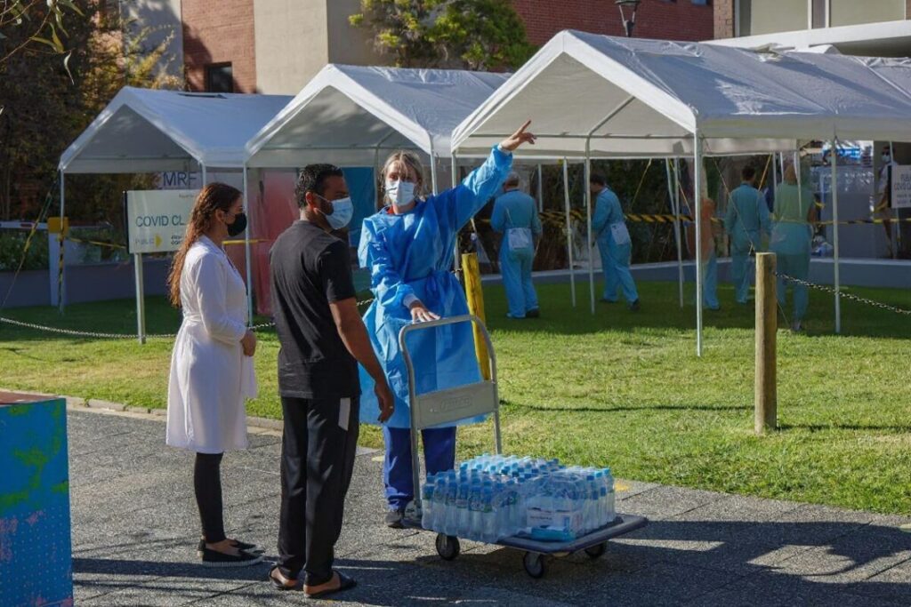 International students working in critical sectors, including aged care and healthcare, may be eligible. Source: Trevor Collens/