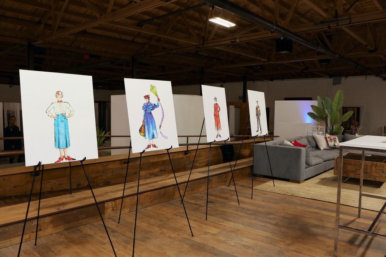 LOS ANGELES, CA – NOVEMBER 27: An interior view of Trunk Club hosts launch event for collaboration with Disney’s Mary Poppins Returns Costume Designer on November 27, 2018 in Los Angeles, California.   Tasia Wells/Getty Images for Trunk CLub/ (Photo by Tasia Wells / GETTY IMAGES NORTH AMERICA / Getty Images via )