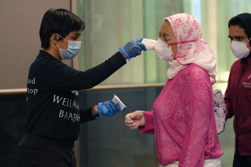 Currently, vaccinated travellers to the UAE do not need to present a negative result of RT-PCR test for COVID-19 at the airport of departure. Source: Karim Sahib/