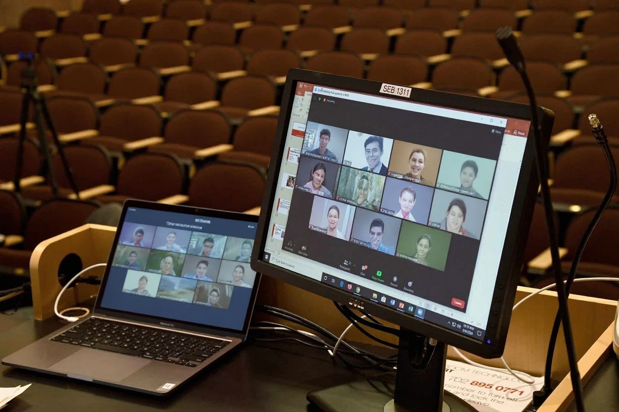 Screens and technology add to students stress. Source: