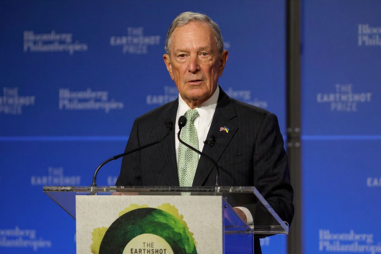 Michael Bloomberg has poured more than  billion into charitable causes. (Source: )
