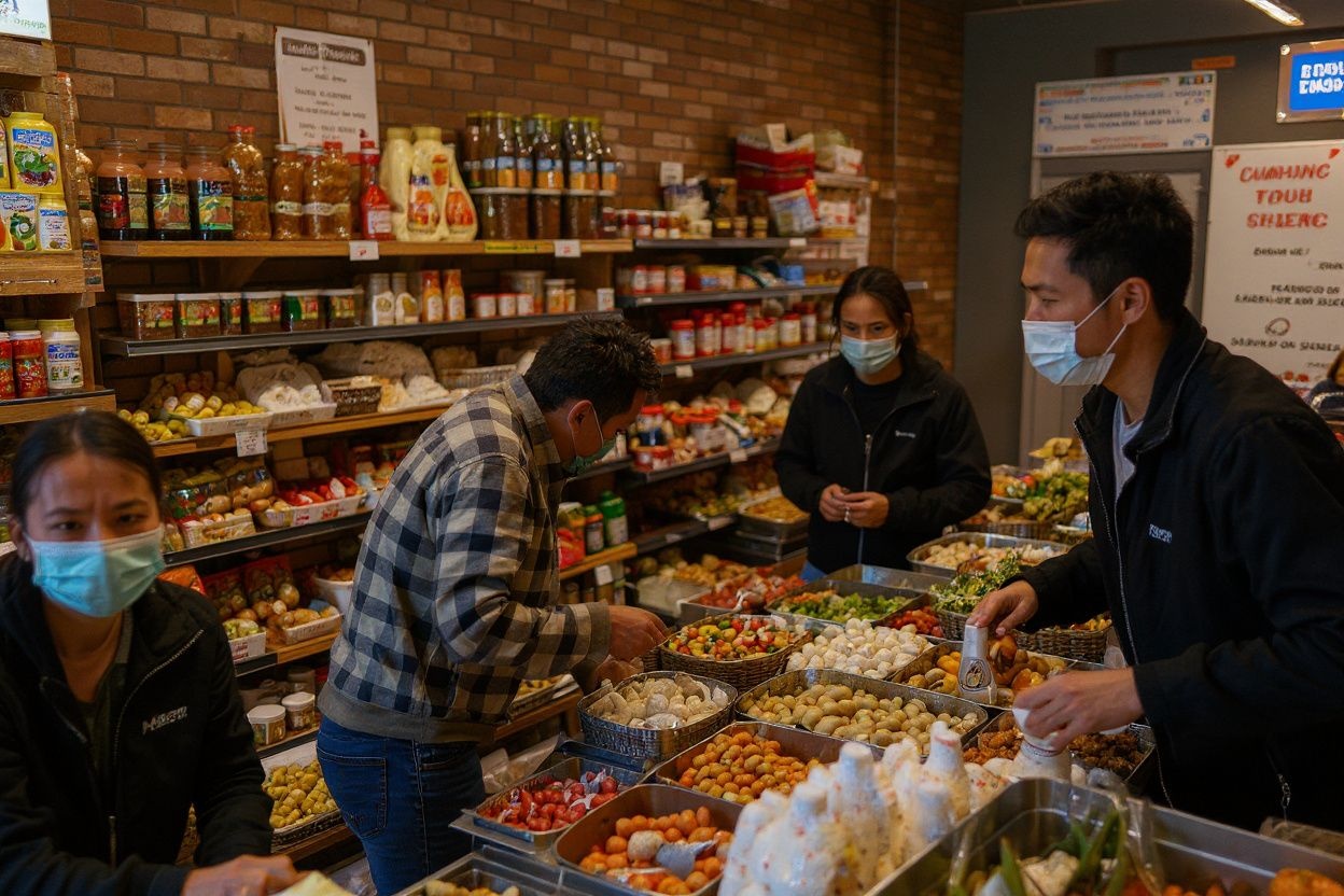 Food security is a growing concern among international students in Alberta affected by hiking living costs and tuition fees. Source: Angela Weiss/