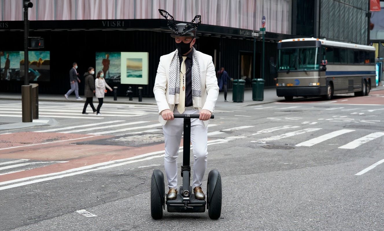Segway and segue are two different things, pronounced the exact same. Source: