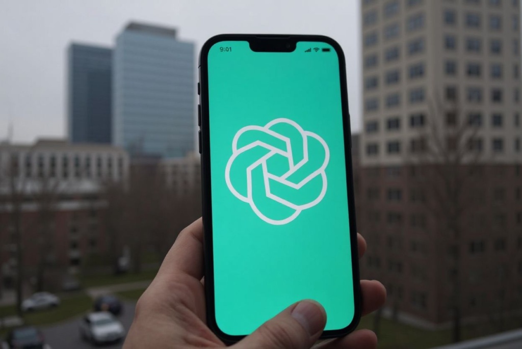 This illustration picture shows the ChatGPT logo displayed on a smartphone in Washington, DC, on March 15, 2023. Google on March 14, 2023, began letting some developers and businesses access the kind of artificial intelligence that has captured attention since the launch of Microsoft-backed ChatGPT last year. (Photo by OLIVIER DOULIERY / )