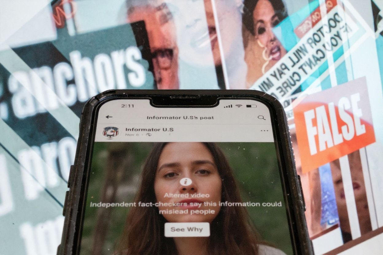 If negative news is not enough to induce anxiety, there is also the risk of fake or altered news. Source: