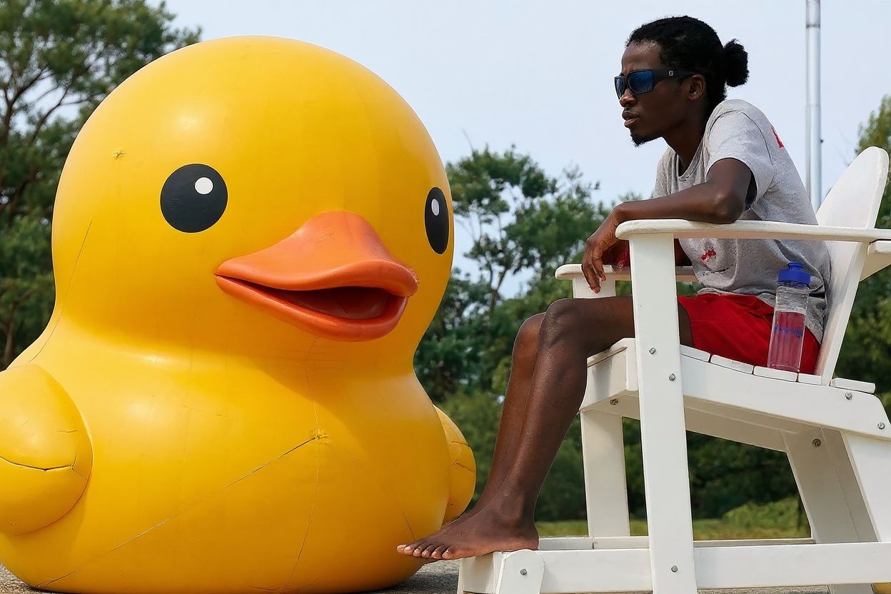 Talking to a rubber duck may seem silly, but not if it helps you score well in your exams. Source: