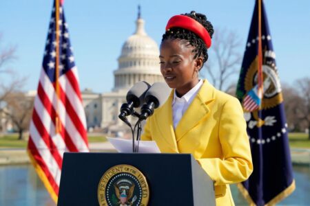 The education of Amanda Gorman, first National Youth Poet Laureate and inauguration show-stopper