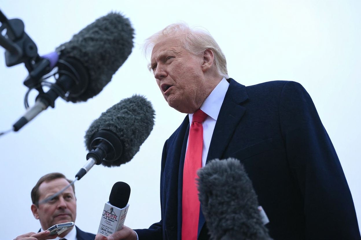 As this is Trump’s second term as President, it will also be his last., shot on Nikon D850, 35mm f/1.8 lens, RAW photograph, unedited, candid moment, natural lighting, photojournalistic style | NEGATIVE: AI generated, artificial, computer generated, digital art, 3d render