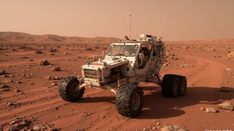 This future astronaut's space exploration starts with research on 'Mars'