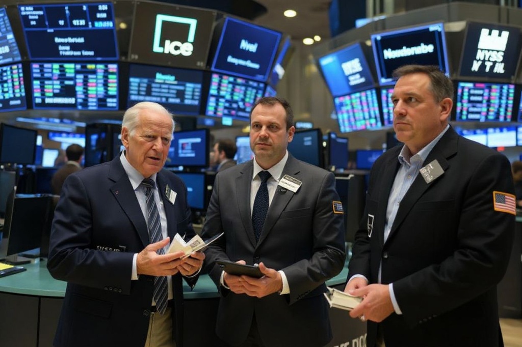 People work on the floor at the New York Stock Exchange (NYSE) in New York during the opening bell on May 22, 2023. Wall Street stocks were mostly higher early Monday ahead of afternoon fiscal talks between President Joe Biden and Republican leaders to avert a US debt default. (Photo by ANGELA WEISS / )