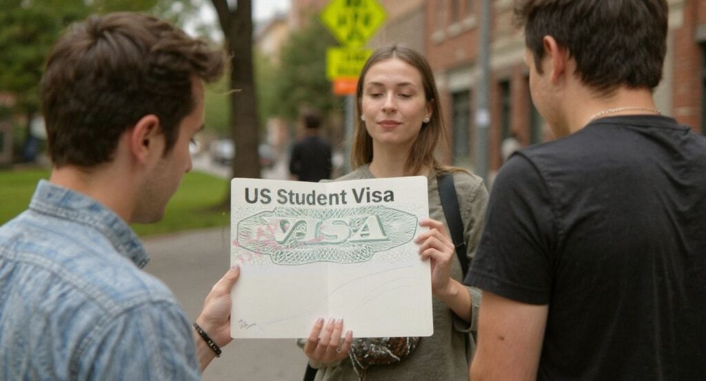 Securing a US student visa can open up many educational opportunities for international students. However, not all applicants are successful.  Source: Chris Delmas/