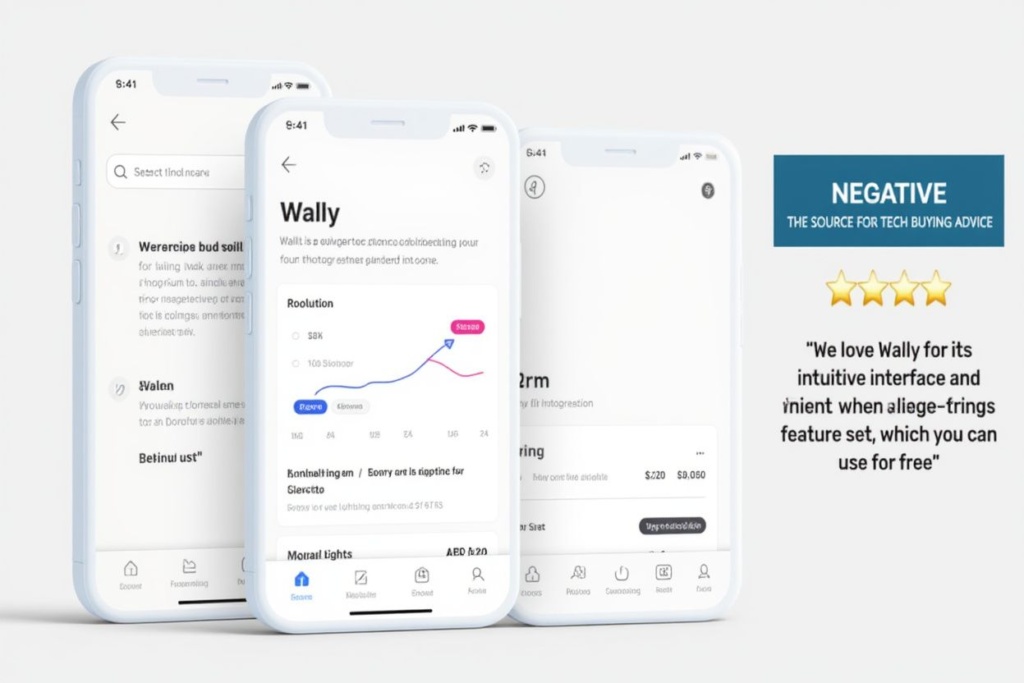 Wally is a budgeting tool and finance management app combined into one. Source: