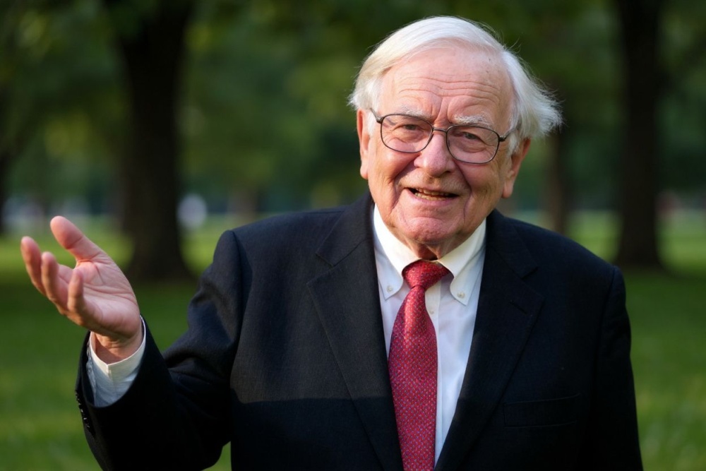 Before he became a billionaire investor, Buffet was a prodigious university student. Source: Bill Pugliano/Getty Images/